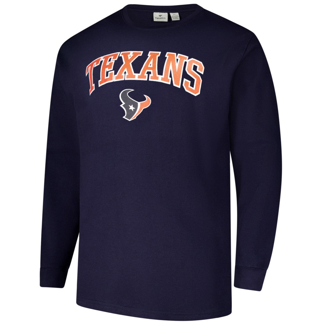 Houston Texans Big & Tall Thermal Long Sleeve T-Shirt Navy - Fanatics