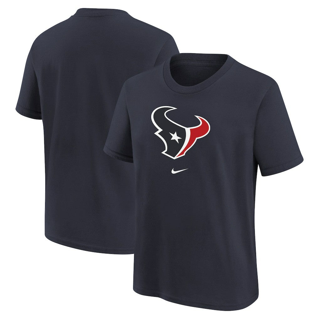 Houston Texans Youth Logo T-Shirt Navy - Nike