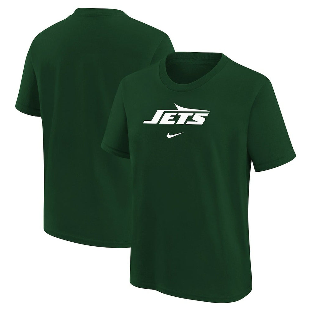 New York Jets Youth Logo T-Shirt Green - Nike
