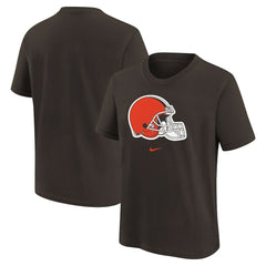 Cleveland Browns Youth Logo T-Shirt Brown - Nike