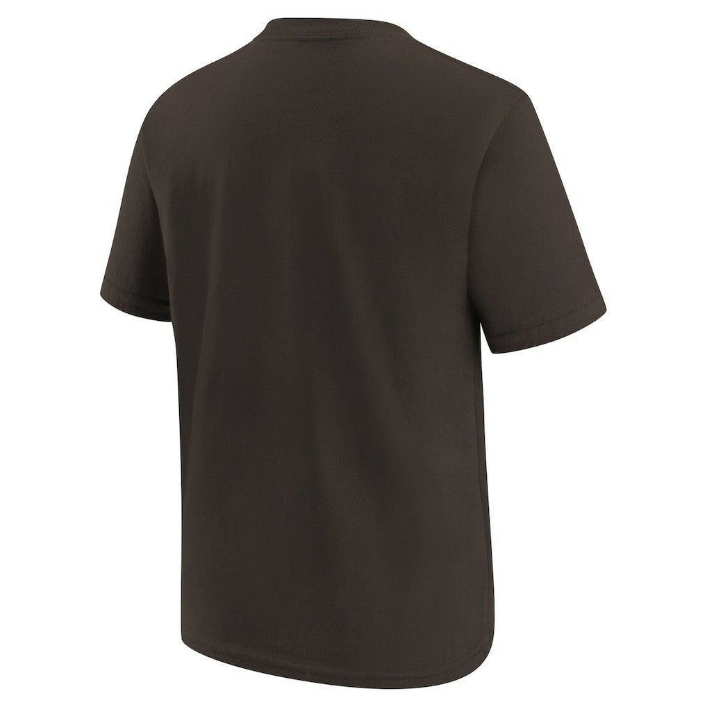 Cleveland Browns Youth Logo T-Shirt Brown - Nike