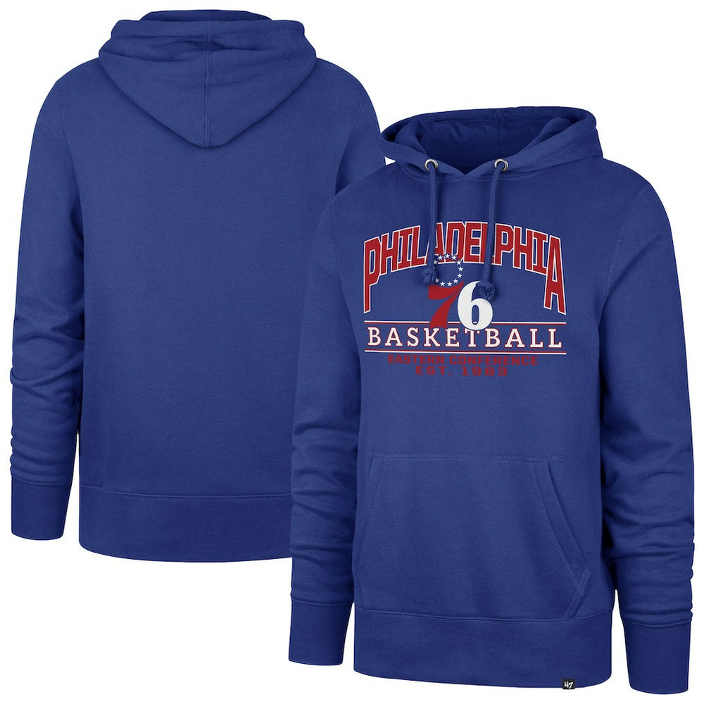 47 brand - Philadelphia 76ers '47 Big & Tall Good Call Headline Pullover Hoodie - Royal