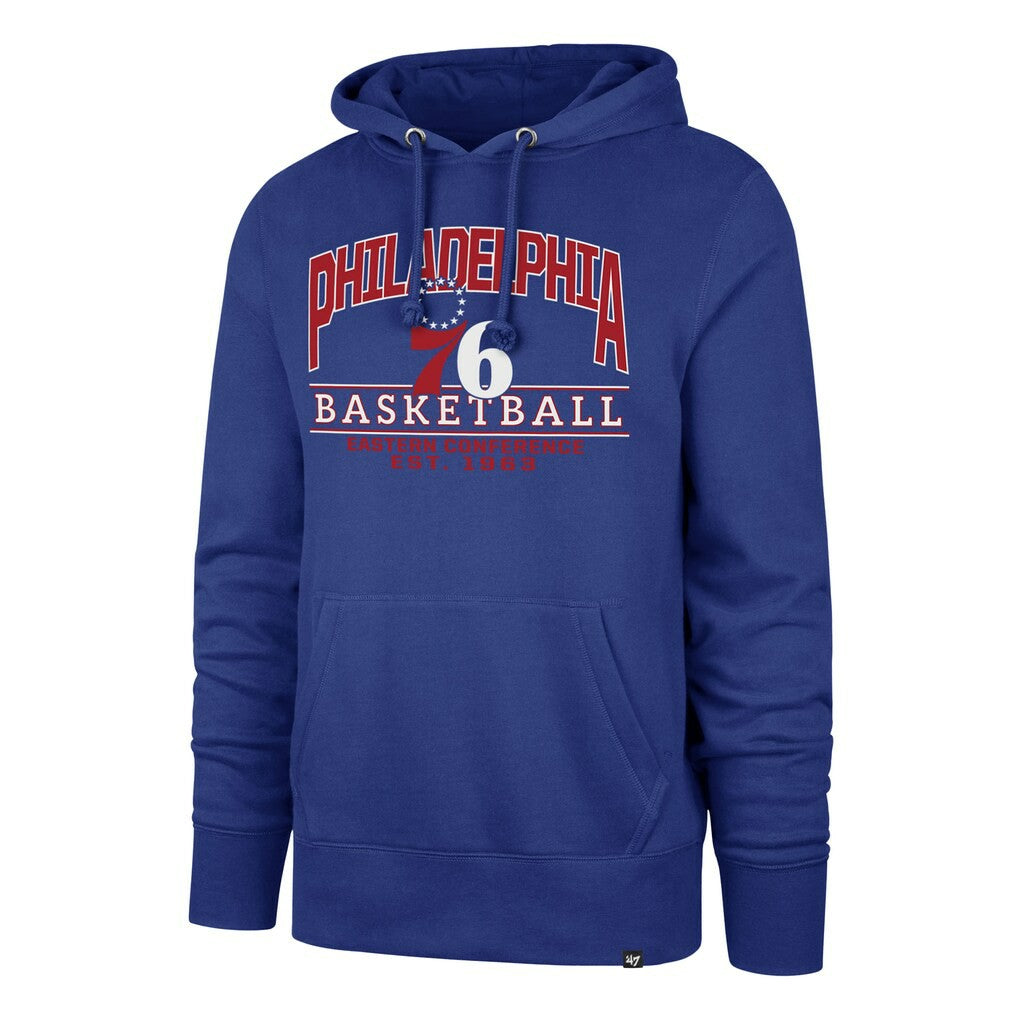47 brand - Philadelphia 76ers '47 Big & Tall Good Call Headline Pullover Hoodie - Royal