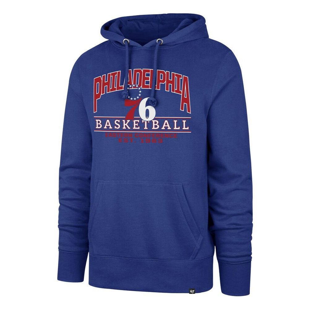 47 brand - Philadelphia 76ers '47 Big & Tall Good Call Headline Pullover Hoodie - Royal