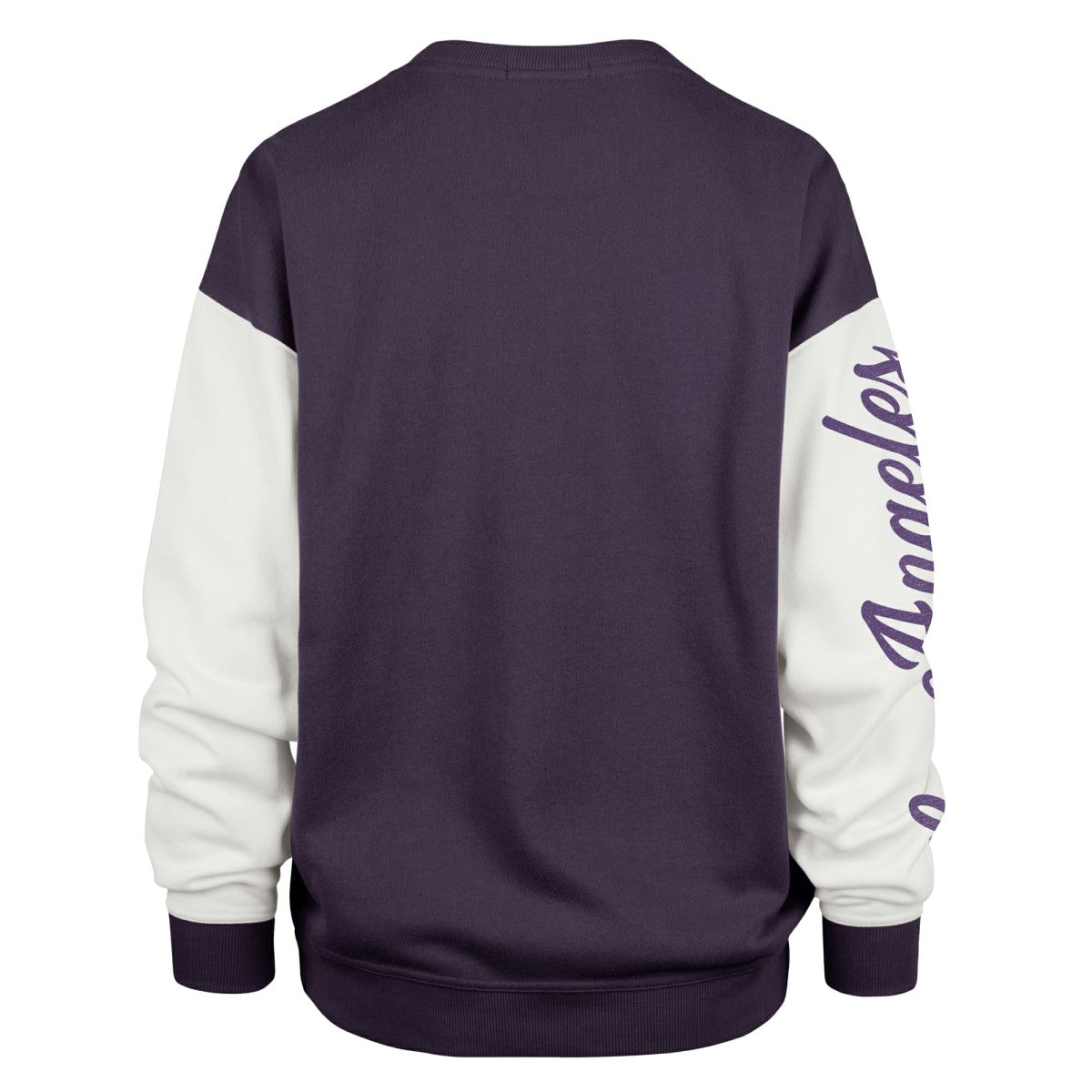 47 brand - Los Angeles Lakers '47 Women's Plus Size Oversized Rise Andie Pullover Sweatshirt - Purple