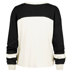 47 brand - Brooklyn Nets '47 Women's Curve Raglan Long Sleeve T-Shirt - Cream