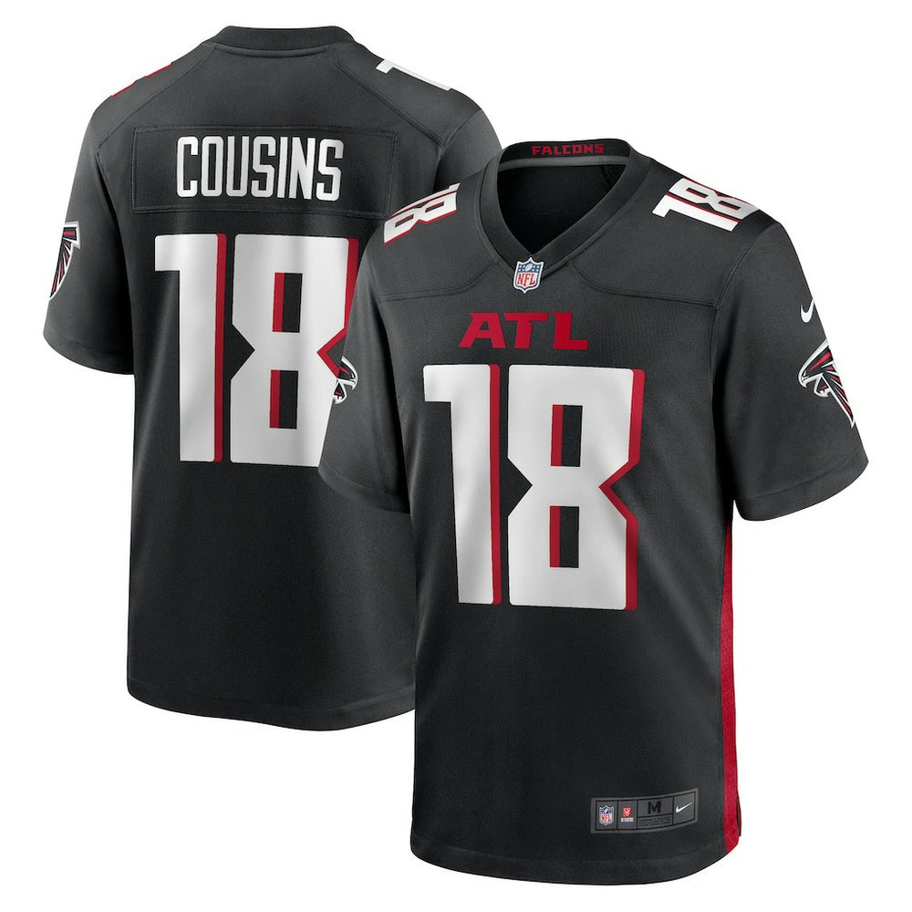 Kirk Cousins Atlanta Falcons Youth Game Jersey Black - Nike