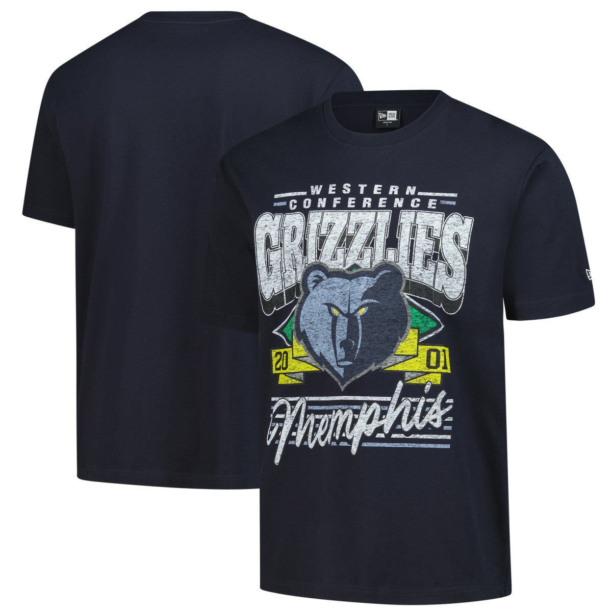 New Era - Memphis Grizzlies Sport Classics T-Shirt - Black