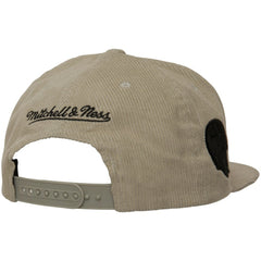 Dallas Cowboys Cord Snapback Hat Tan - Mitchell & Ness