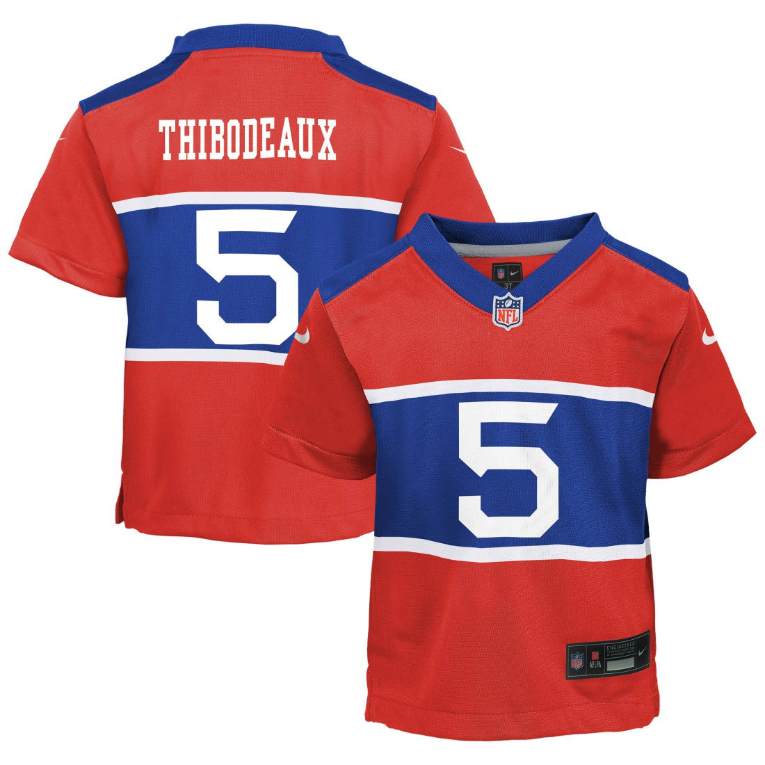 Kayvon Thibodeaux New York Giants Preschool Alternate Player Game Jersey Century Red - Nike