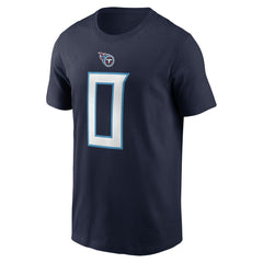 Calvin Ridley Tennessee Titans Player Name & Number T-Shirt Navy - Nike