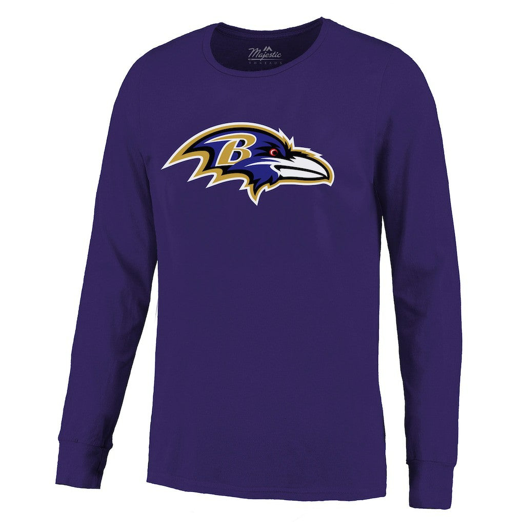 Derrick Henry Baltimore Ravens Majestic Threads Name & Number Long Sleeve T-Shirt Purple - NFL