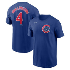 Pete Crow-Armstrong Chicago Cubs Nike Fuse Name & Number T-Shirt Clearance