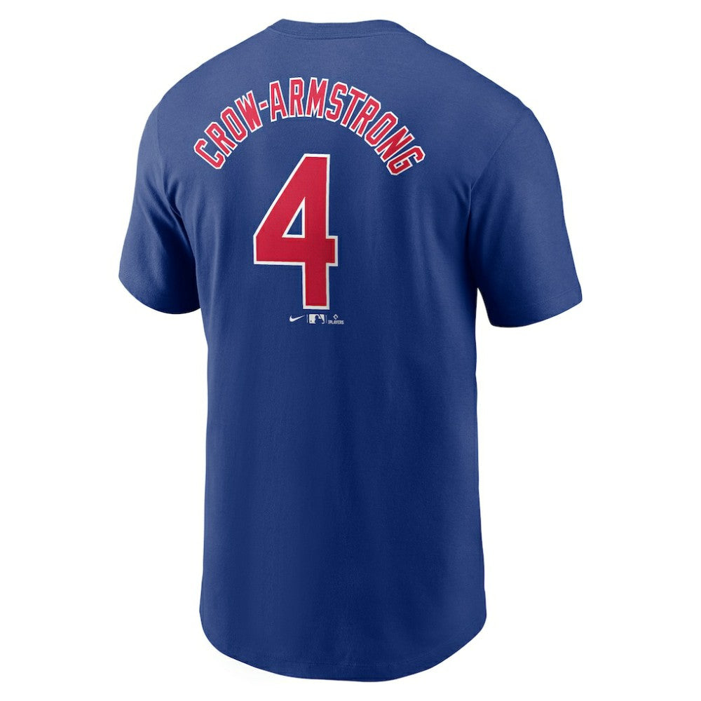 Pete Crow-Armstrong Chicago Cubs Nike Fuse Name & Number T-Shirt Clearance