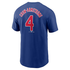 Pete Crow-Armstrong Chicago Cubs Nike Fuse Name & Number T-Shirt Clearance