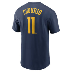 Jackson Chourio Milwaukee Brewers Nike Fuse Name & Number T-Shirt Online