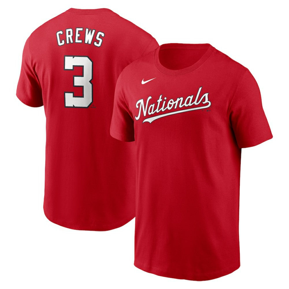 Dylan Crews Washington Nationals Nike Fuse Name & Number T-Shirt Online