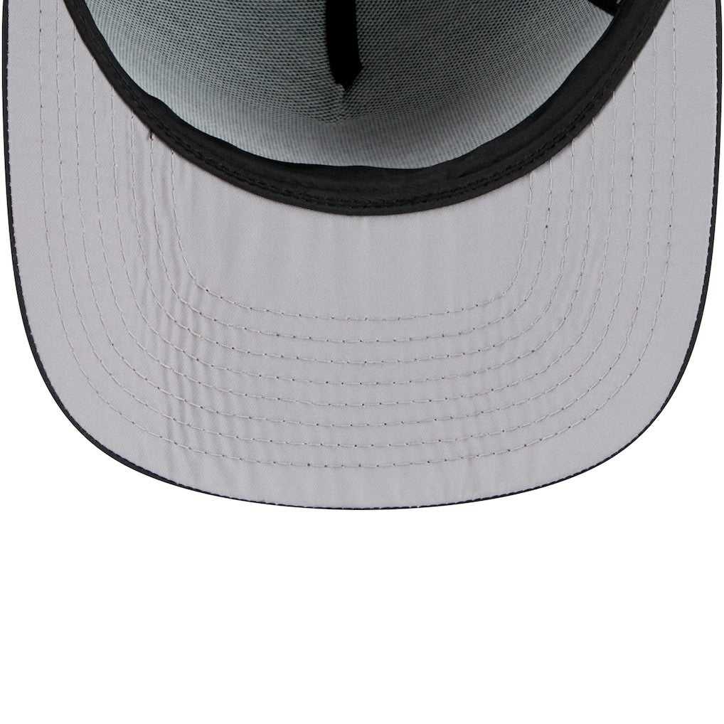 New Era - Philadelphia 76ers Vented 9FIFTY A-Frame Snapback Hat - Black
