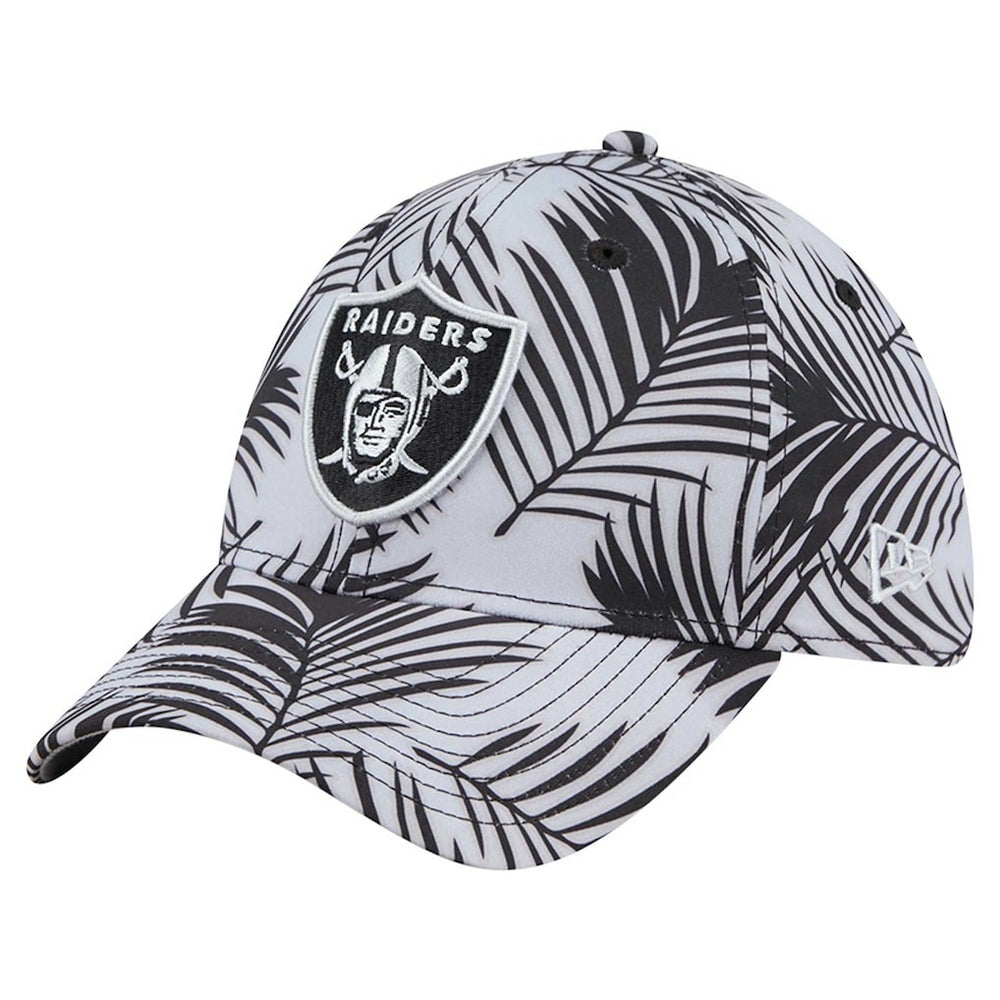 Las Vegas Raiders New Era Palms 39THIRTY Flex Hat Gray - NFL