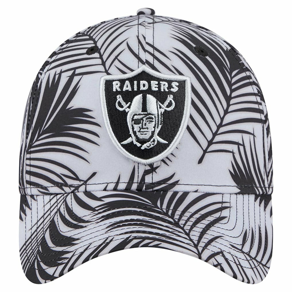 Las Vegas Raiders New Era Palms 39THIRTY Flex Hat Gray - NFL