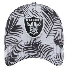 Las Vegas Raiders New Era Palms 39THIRTY Flex Hat Gray - NFL