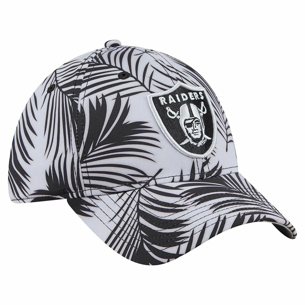 Las Vegas Raiders New Era Palms 39THIRTY Flex Hat Gray - NFL