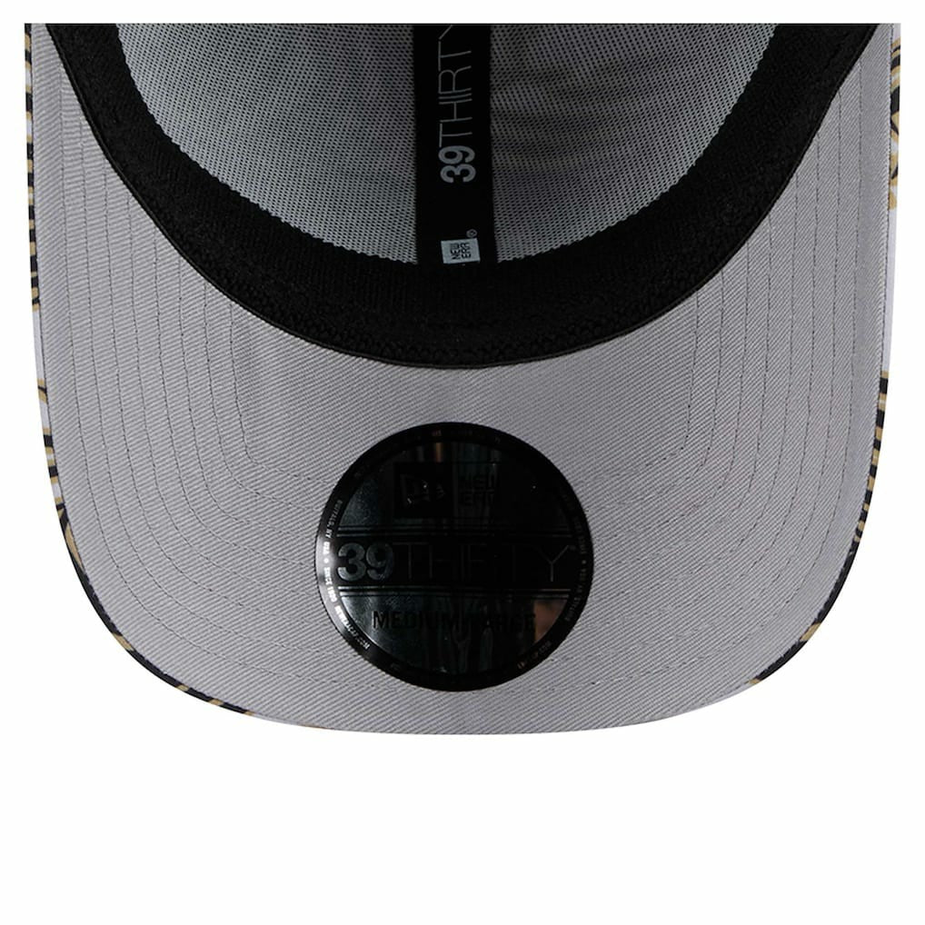 New Orleans Saints New Era Palms 39THIRTY Flex Hat Gray - NFL