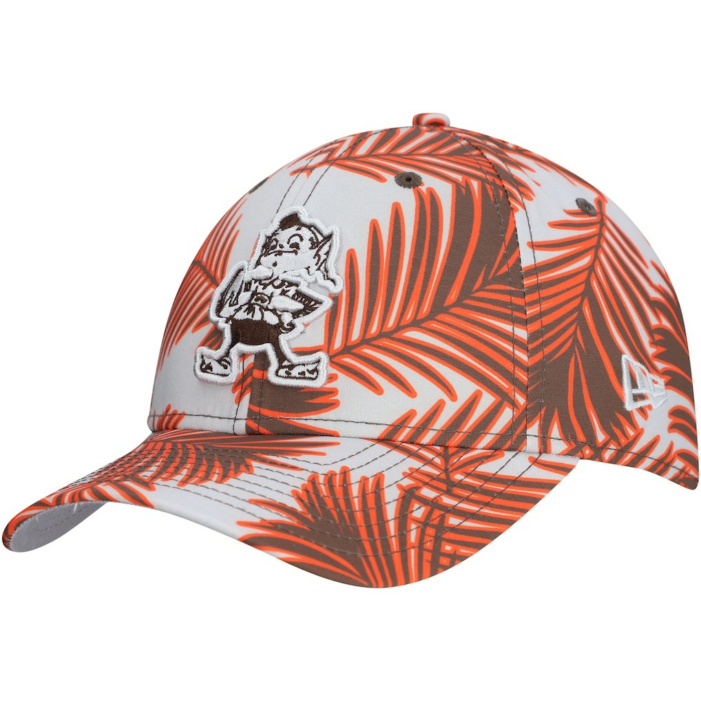 Cleveland Browns New Era Palms 39THIRTY Flex Hat Gray - NFL