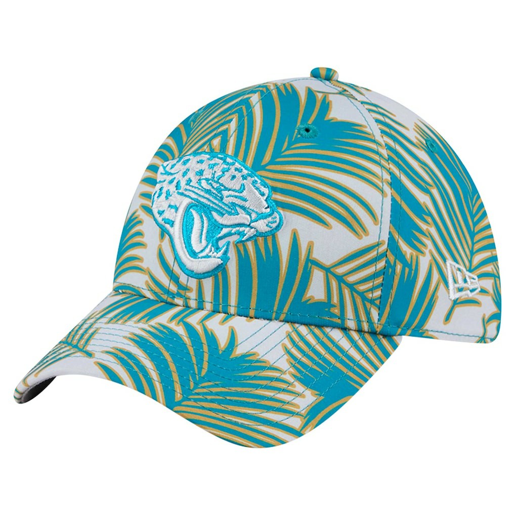 Jacksonville Jaguars New Era Palms 39THIRTY Flex Hat Gray - NFL