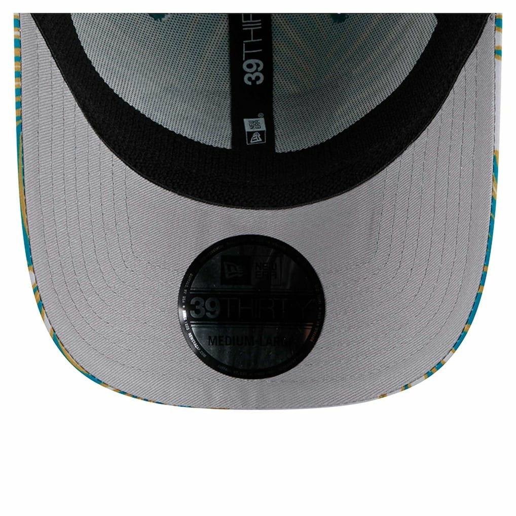 Jacksonville Jaguars New Era Palms 39THIRTY Flex Hat Gray - NFL