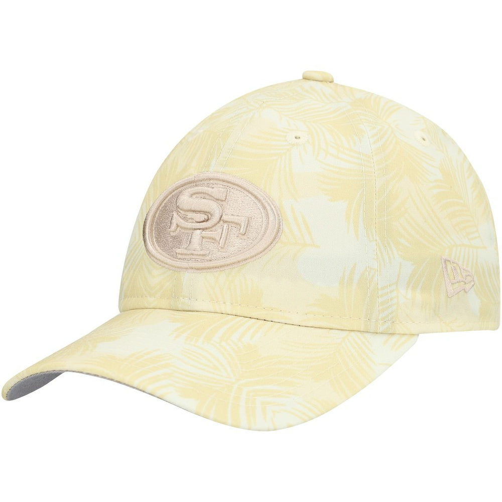 San Francisco 49ers New Era Women's Frond 9TWENTY Adjustable Hat Cream - NFL