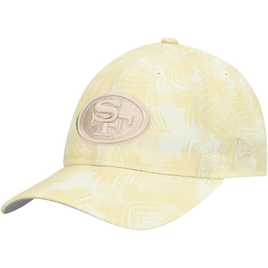 San Francisco 49ers New Era Women's Frond 9TWENTY Adjustable Hat Cream - NFL
