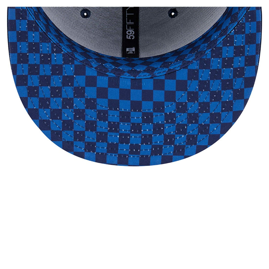 Tennessee Titans New Era Checkered 59FIFTY Fitted Hat Navy - NFL
