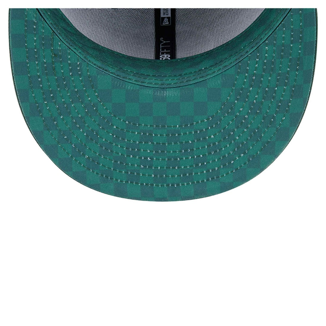 Green Bay Packers New Era Checkered 59FIFTY Fitted Hat Green - NFL
