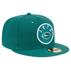 New York Jets New Era Checkered 59FIFTY Fitted Hat Green - NFL