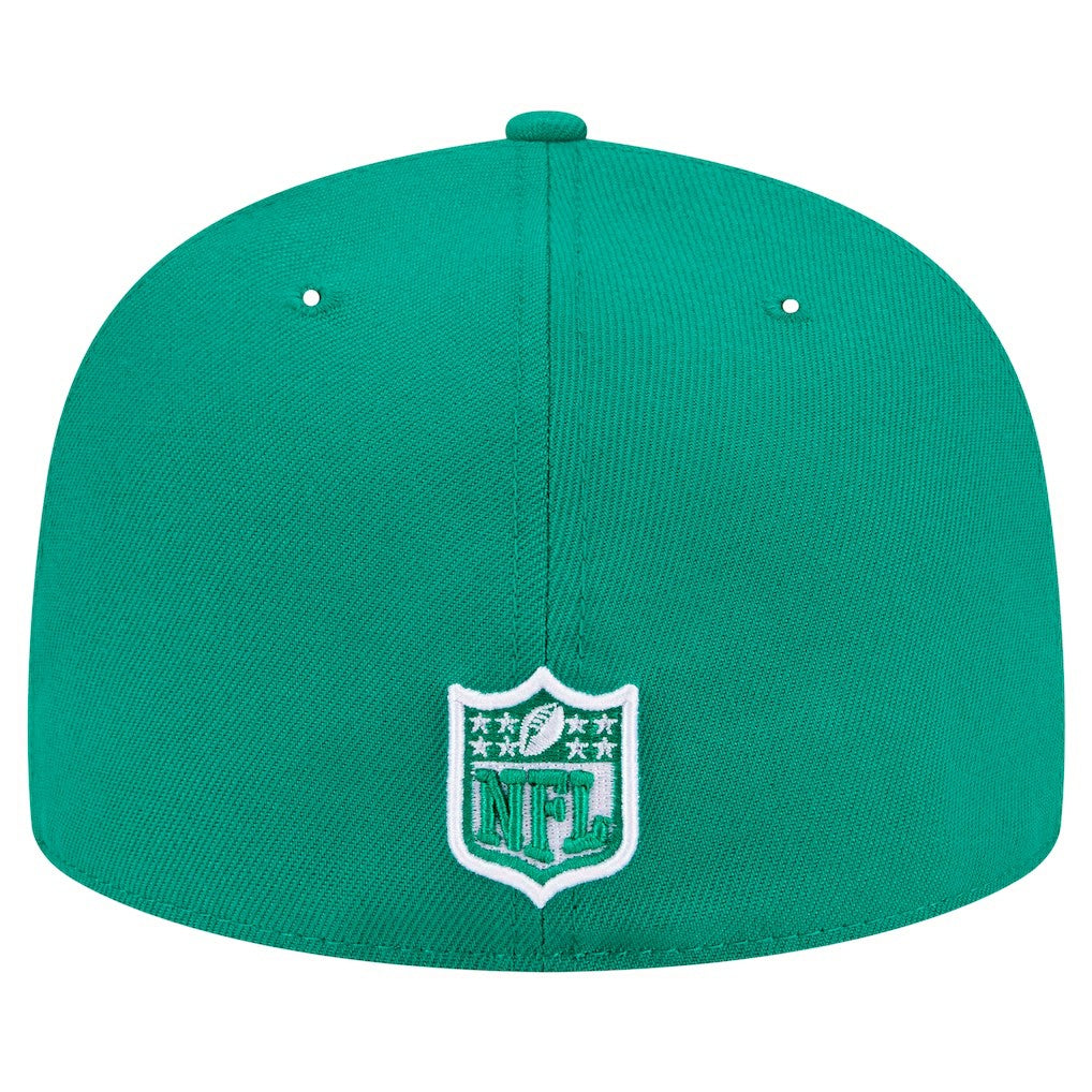 Philadelphia Eagles New Era Checkered 59FIFTY Fitted Hat Kelly Green - NFL