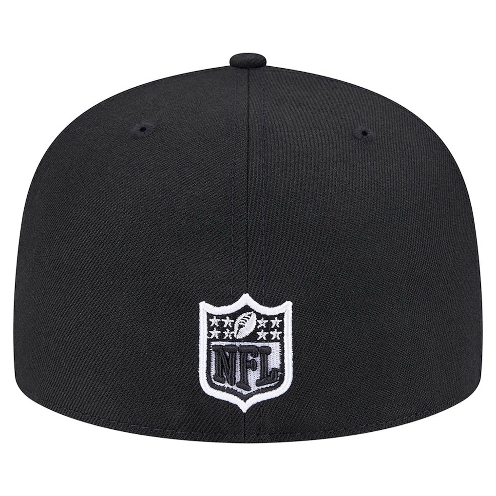 New Orleans Saints New Era Checkered 59FIFTY Fitted Hat Black - NFL