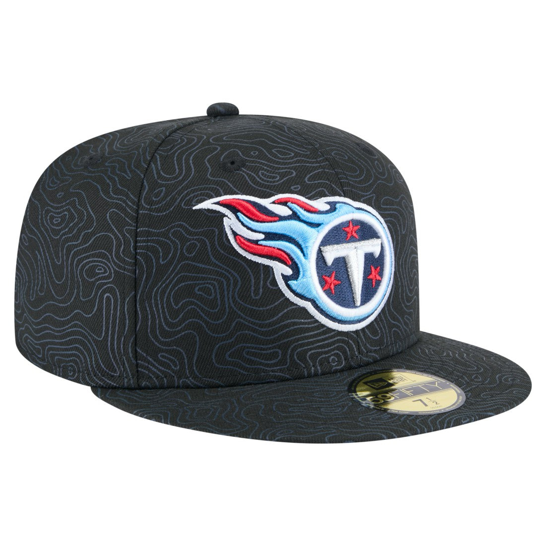 Tennessee Titans New Era Geo 59FIFTY Fitted Hat Black - NFL
