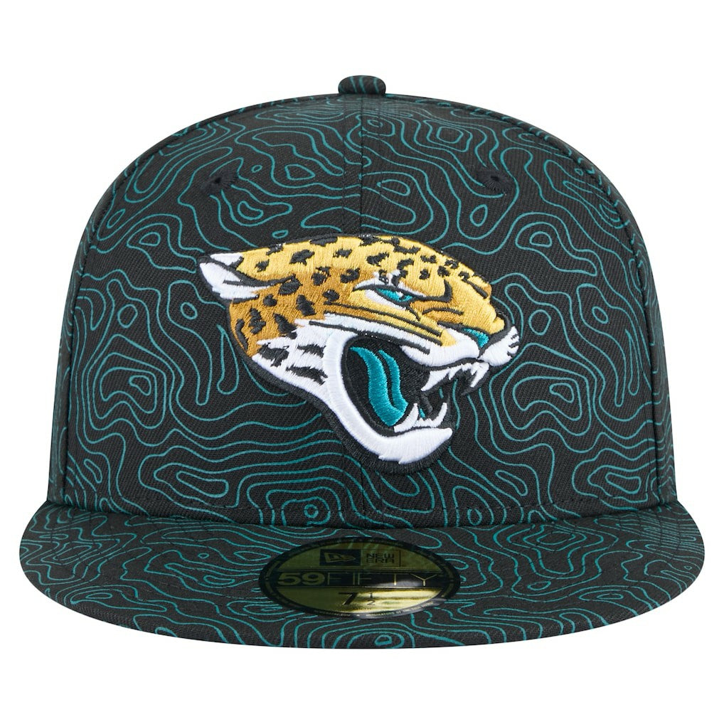 Jacksonville Jaguars New Era Geo 59FIFTY Fitted Hat Black - NFL