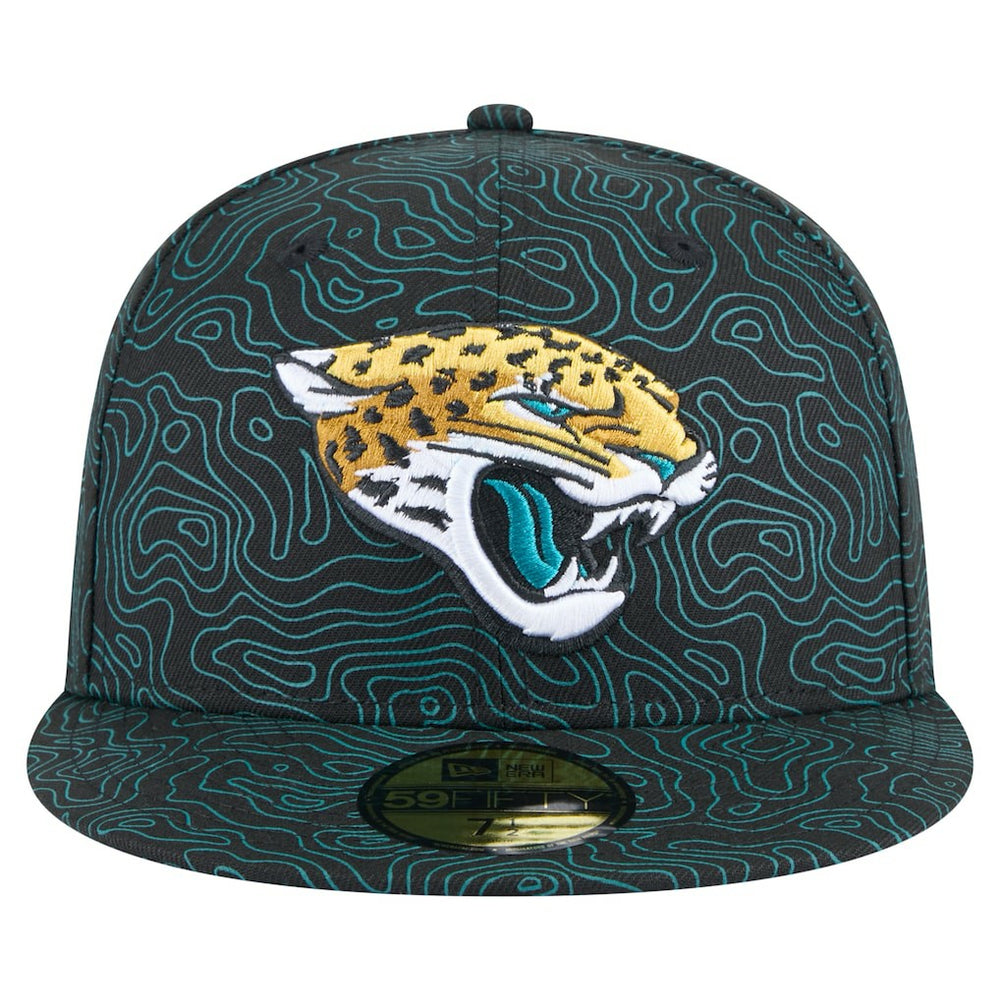 Jacksonville Jaguars New Era Geo 59FIFTY Fitted Hat Black - NFL