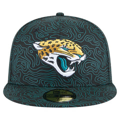 Jacksonville Jaguars New Era Geo 59FIFTY Fitted Hat Black - NFL