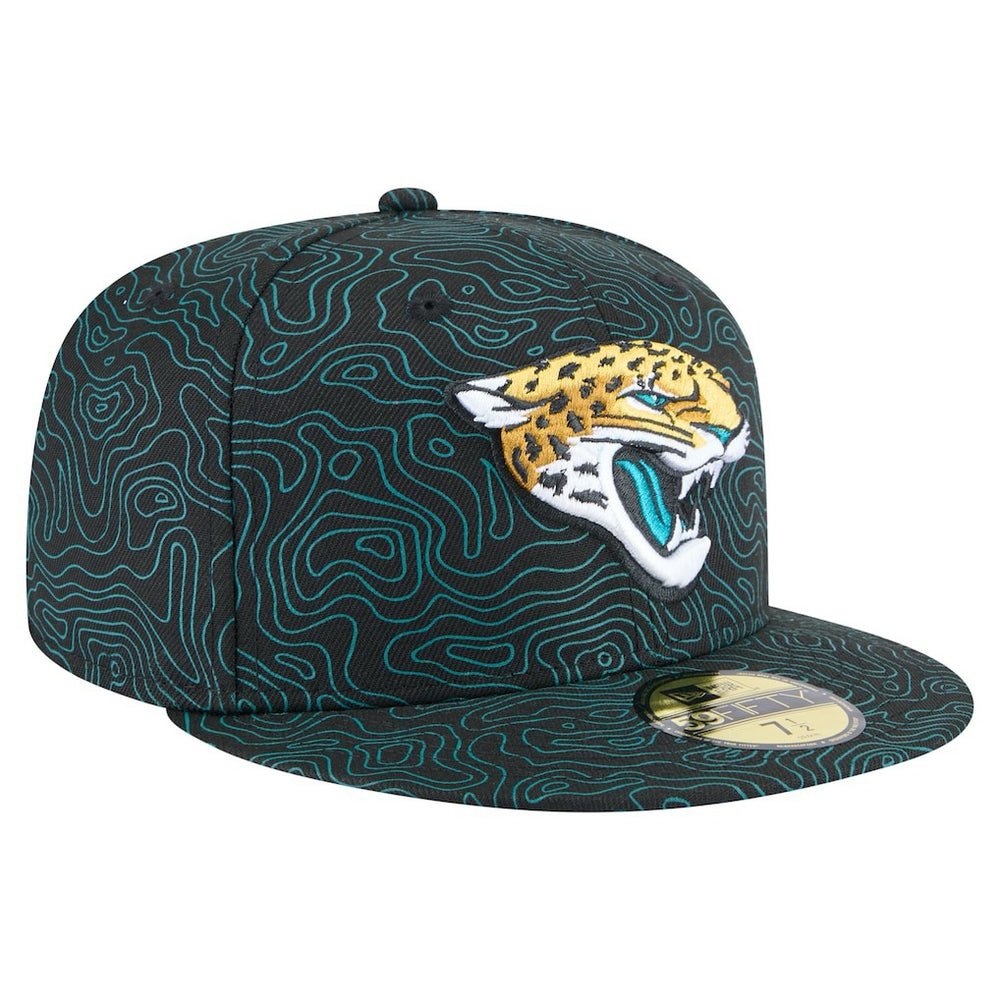 Jacksonville Jaguars New Era Geo 59FIFTY Fitted Hat Black - NFL