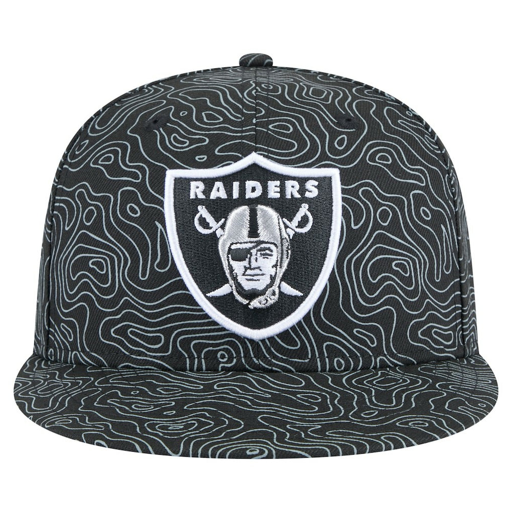 Las Vegas Raiders New Era Geo 59FIFTY Fitted Hat Black - NFL