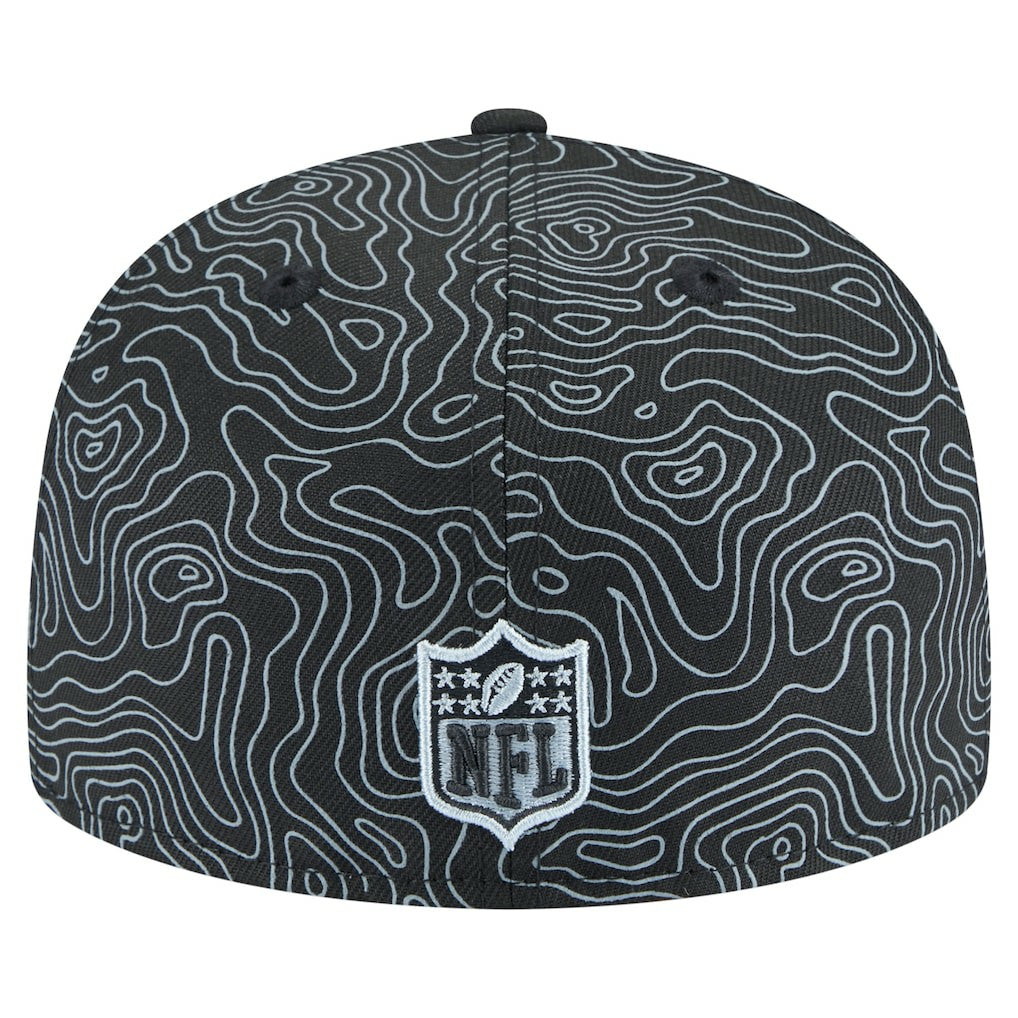 Las Vegas Raiders New Era Geo 59FIFTY Fitted Hat Black - NFL