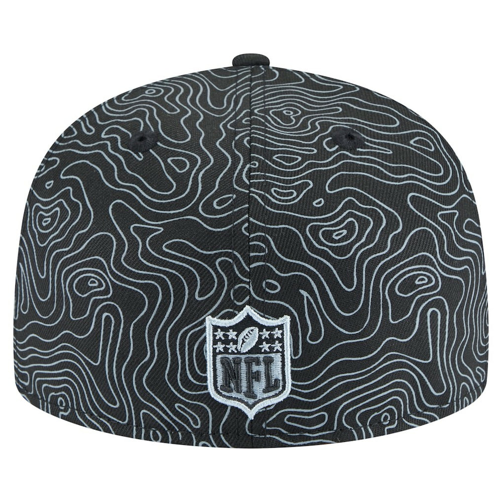 Las Vegas Raiders New Era Geo 59FIFTY Fitted Hat Black - NFL