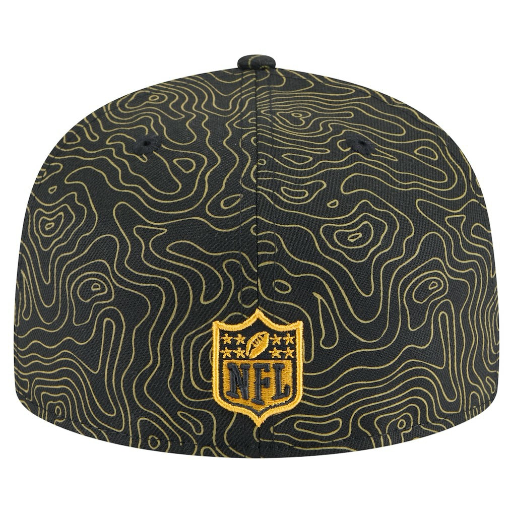 Pittsburgh Steelers New Era Geo 59FIFTY Fitted Hat Black - NFL