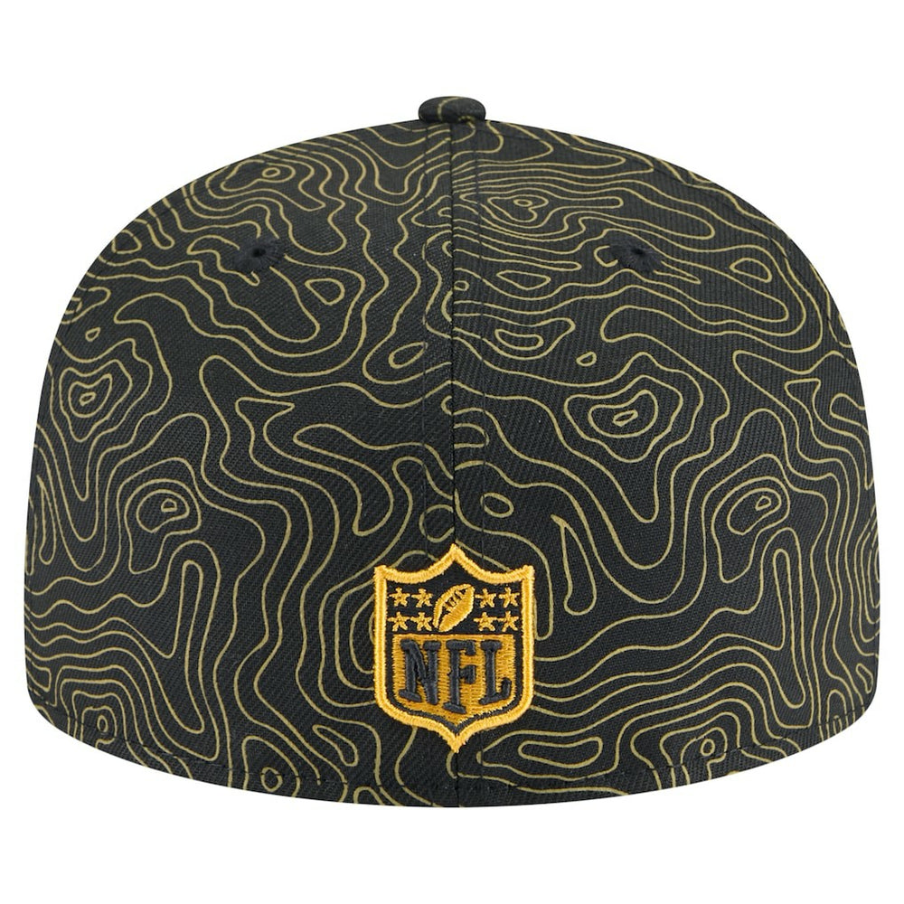 Pittsburgh Steelers New Era Geo 59FIFTY Fitted Hat Black - NFL