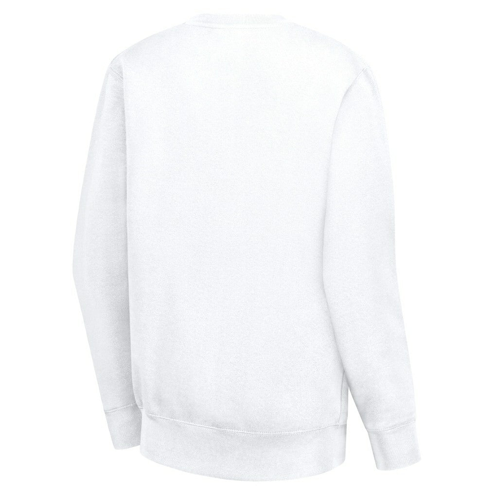 NBA - Indiana Pacers G-III 4Her by Carl Banks Women's Heart Graphic Fleece Pullover Sweatshirt - White