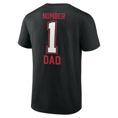 Atlanta Falcons Father's Day #1 Dad T-Shirt Black - NFL