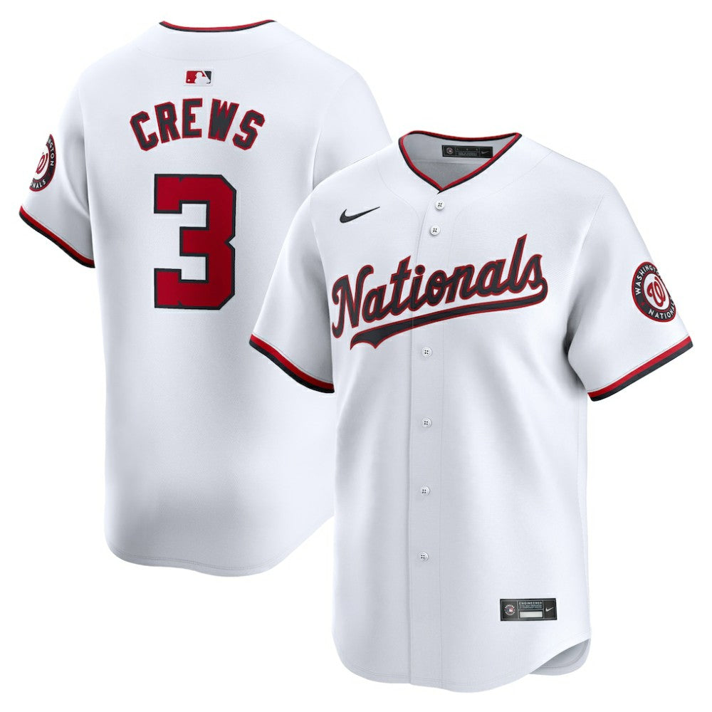 Dylan Crews Washington Nationals Nike Home Limited Player Jersey Online